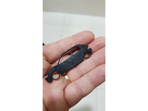 chaveiro Peugeot 106 chave 3D print model - Mito3D