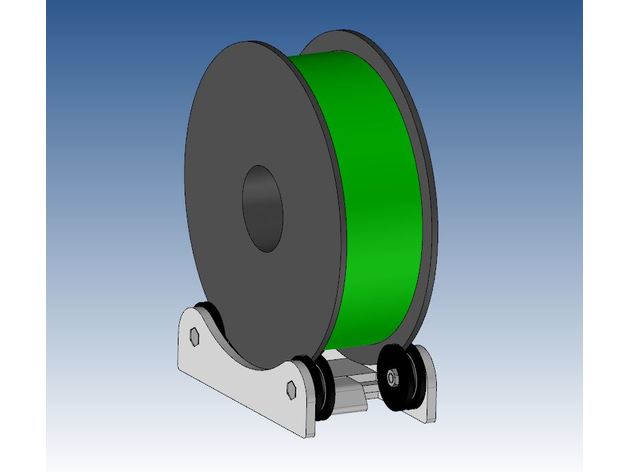 porta bobina 3D print model - Mito3D