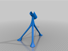 singstar microphone stand 3d print model - Mito3D
