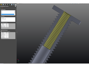 Solidworks parametrisch Faden Feature druckbar Konfigurator 3d print model - Mito3D