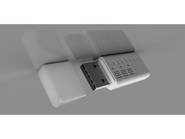 carlz USB + memoria tarjeta soporte carl carl74 palo sd SD 3D print model - Mito3D