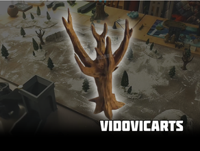 ölü ağaçlar 40k masa oyunu ağaç dnd Zindanlar ejderhalar fantezi orman ormanlar minyatür manzara masaüstü arazi vidoviç Vidovicarts sanatlar savaş oyunları 3d print model - Mito3D