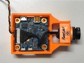 Runcam Bölünmüş v2 durum kılıf kamera binmek fpv koruma 2 3d print model - Mito3D