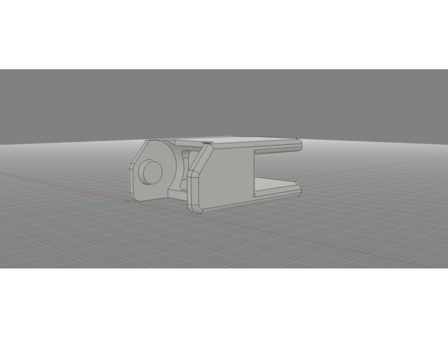 axis Teller Clip Bett Kabel Management geeetech i3 3D print model - Mito3D
