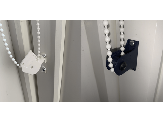 roller blind string retainer blinds 3D print model - Mito3D