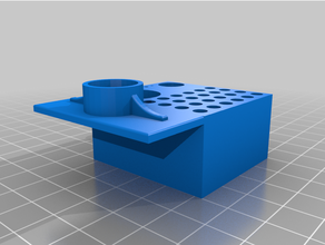 porta cortadores cnc cortador soporte máquina 3d print model - Mito3D