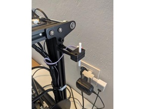 ender 5 filamento guía rail sensor 3d print model - Mito3D