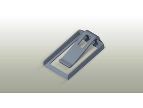 money card clip 3d printed wallet credit case holder hardcase minimalist slim 3d print model - Mito3D