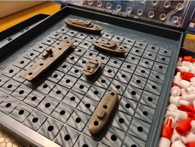 acorazado juego repuesto buques mesa hasbro repuestos 3D print model - Mito3D