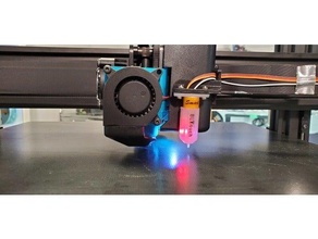 sidewinder x1 bltouch suporte 3d print model - Mito3D