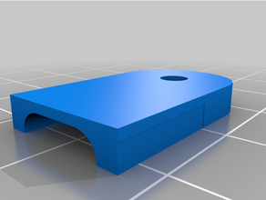 Led şerit klips Kulp destek ışık binmek 3d print model - Mito3D