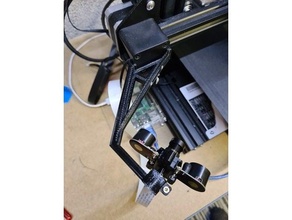 Makerhawk kamera binmek Ahududu pi ender 3 3d print model - Mito3D