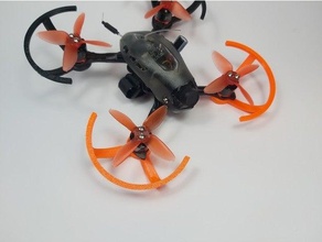 propeller guard 2inch babyhawk 1106 1104 motors brushless motor drone racing emax 3d print model - Mito3D