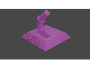 2020 forget - roll holder 3d print model - Mito3D
