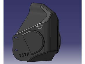cara escudo careta proteções facial 3d print model - Mito3D