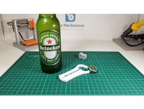 beer opener 3d print model - Mito3D