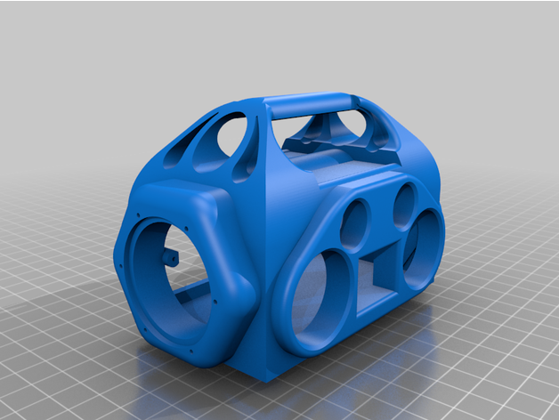 boombox portátil v10 3D print model - Mito3D