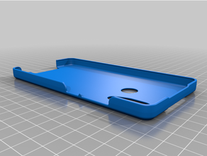 agudo afilado aquos d10 caso funda 3d print model - Mito3D