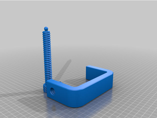 adjustable super clamp 120 3D print model - Mito3D