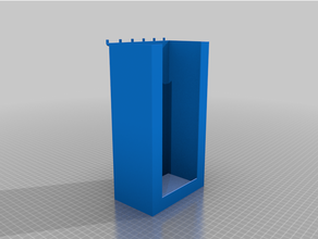 nitrilo guantes caja tablero soporte 3d print model - Mito3D