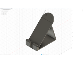smartphone holder android stand 3d print model - Mito3D