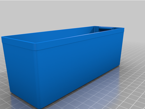 Sortiment Box Ikea Alex 1x3 Organisation Lager 3d print model - Mito3D