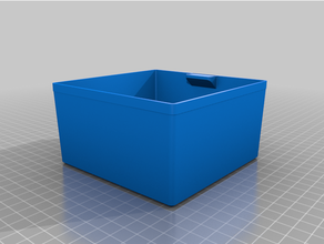 çeşit Kutu Ikea Alex 2x2 organizasyon depolama 3d print model - Mito3D