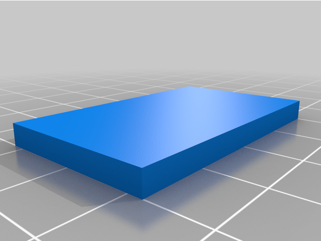 3x5 plato personalizado 3D print model - Mito3D