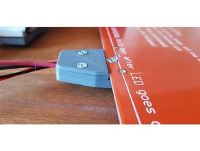 erhitzt Bett 220x220 Draht Kabel Belastung Linderung 3d print model - Mito3D