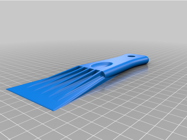basic scrapper 3d printer bed 3D print model - Mito3D