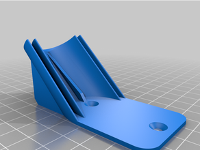 shop vac attachment wall mount 3d print model - Mito3D
