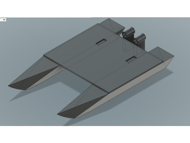 rc bateau bateaux 3D print model - Mito3D