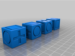 louco cubos enigma 3d print model - Mito3D
