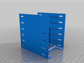 6x ssd rack mount 3d print model - Mito3D