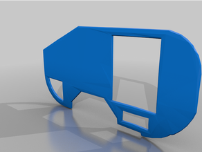 teardrop 110 scale camper camping rc car rock crawler wpl 3d print model - Mito3D