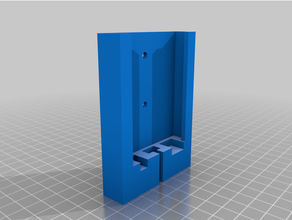 iphone 5c wall holder mount 3d print model - Mito3D