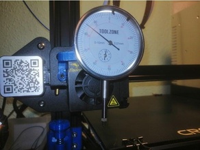 dial gauge adapter ender 3 3d print model - Mito3D