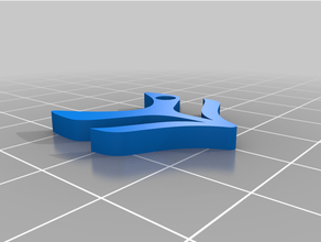 fox stevenson keychain 3d print model - Mito3D