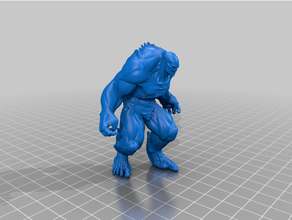 abominaci Gräuel Rächer Hulk Ikosaeder unglaublich Video Spiel Spiele 3d print model - Mito3D