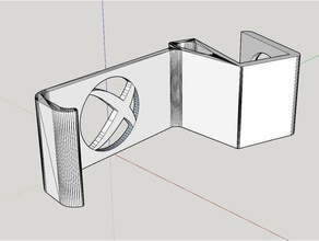 xbox controller desk mount 3d print model - Mito3D