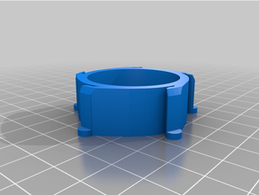 12345my angepasst Spule Nabe Adapter 3d print model - Mito3D
