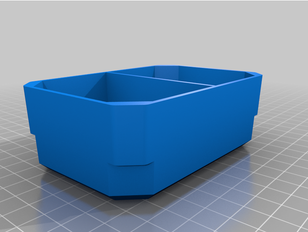 rouco conectar partes organizador copo curto huksy 3D print model - Mito3D