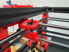 hiperküp evrim xy marangoz Genişletilmiş cıvata sabitleme Evo yazıcı 3d print model - Mito3D