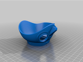 peste docteur casquette alphabet div respirateur 3d print model - Mito3D