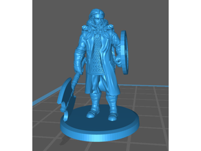 humano bárbaro pesado casaco 3d print model - Mito3D