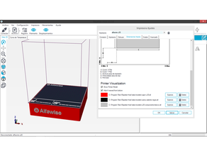 alfawise u30 - skin printer model repetier host upgrade 3d print model - Mito3D