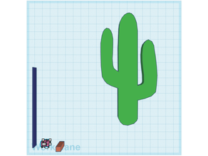 cactus tinkercad trousse 3d print model - Mito3D