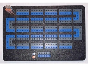 cribbage board 3d print model - Mito3D