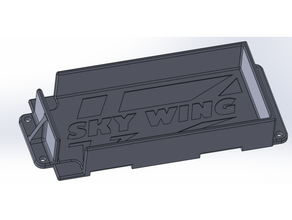skywing 3600 mah batería bandeja 3d print model - Mito3D