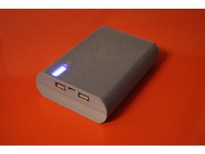 18650 15000mah USB Leistung Bank Batterie 887y Backstein Ladegerät liefern xzx 3d print model - Mito3D